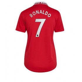 Damen Fußballbekleidung Manchester United Cristiano Ronaldo #7 Heimtrikot 2022-23 Kurzarm